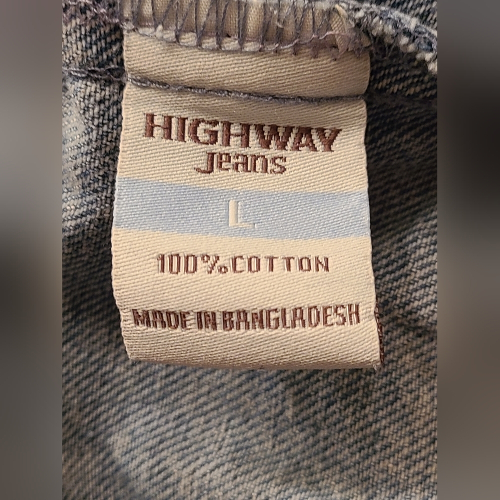 NWT Highway size L blue jean jacket - Picture 3 of 11